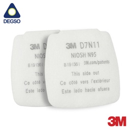 [3MD7N11] Prefiltro 3M™ Secure Click™ D7N11 (caja de 20 unidades)